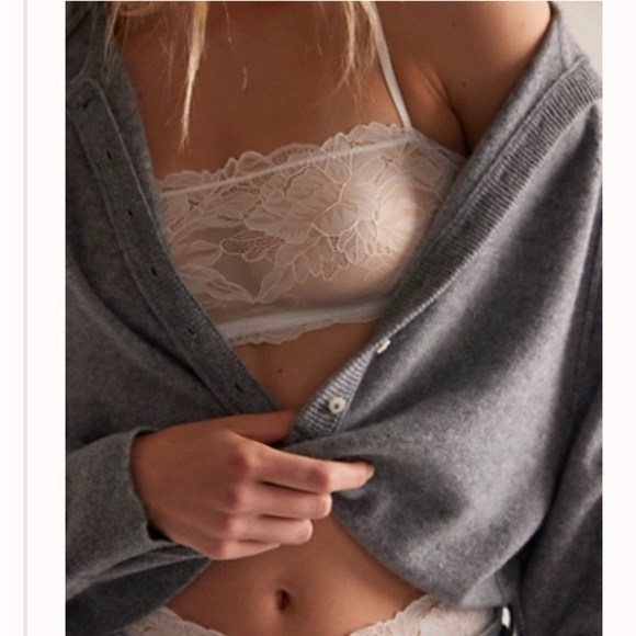 Free People Other - Free People White Lace Bandeau